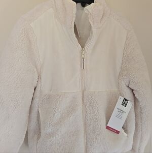 Reversible Kids Jacket in Winter White7/8 New